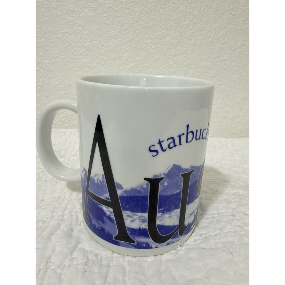 New Vintage Rare Starbucks City Mug Austria Coffee Cup 16 oz. 2002